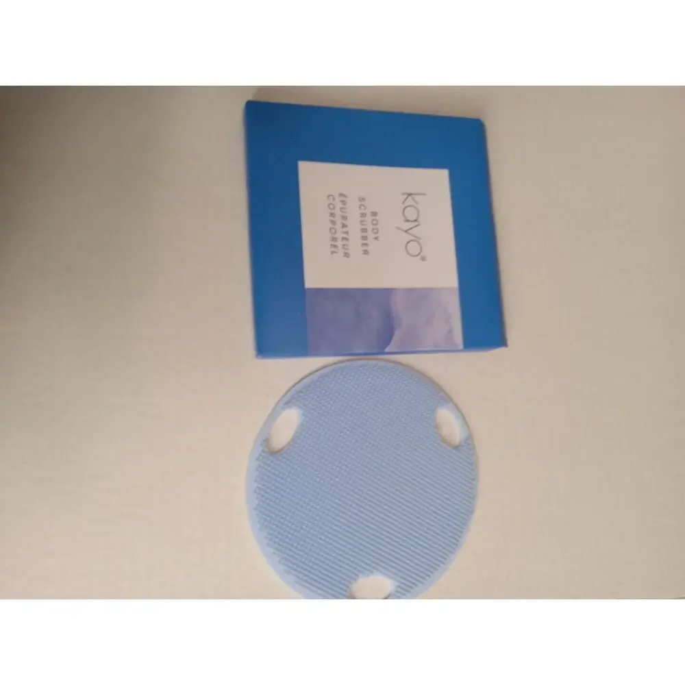 Kayo Body Scrubber Exfoliate Soft Silicone NIB